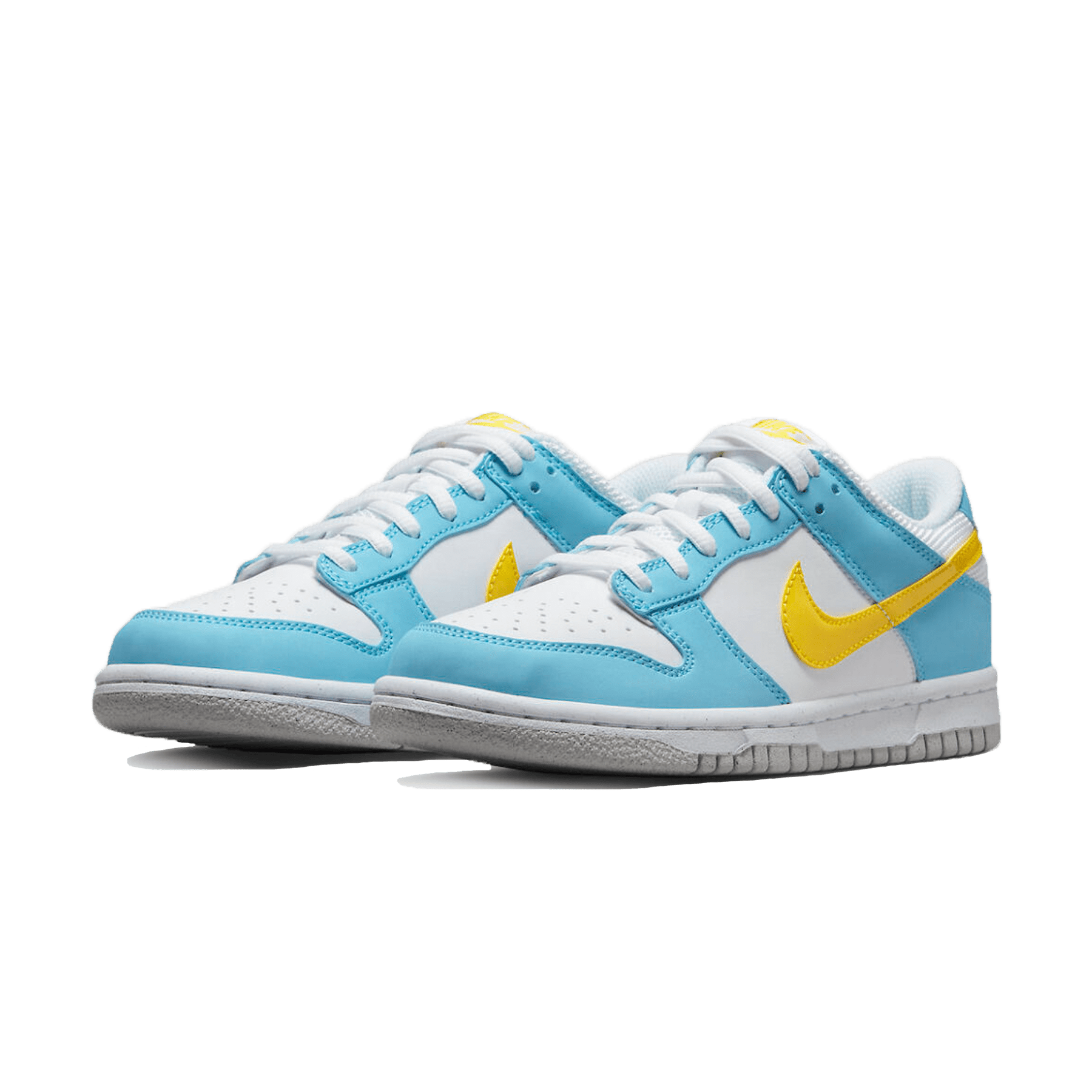 Nike Dunk Low Next Nature GS 'Homer Simpson' — UK 13.5 | EU 32 | US 1Y — Side View