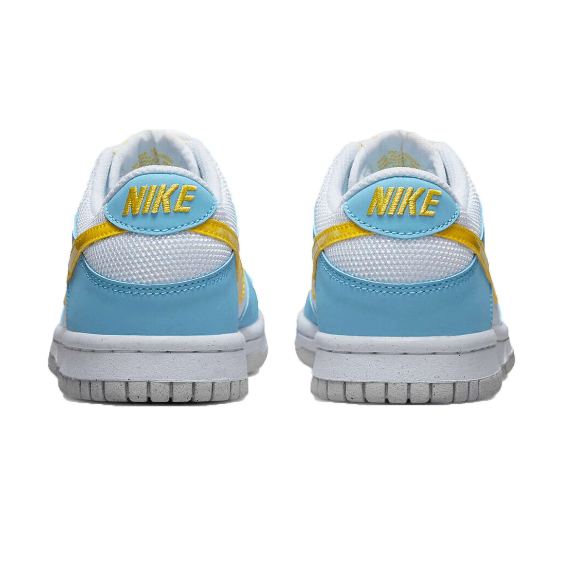 Nike Dunk Low Next Nature GS 'Homer Simpson' — UK 13.5 | EU 32 | US 1Y — Back View
