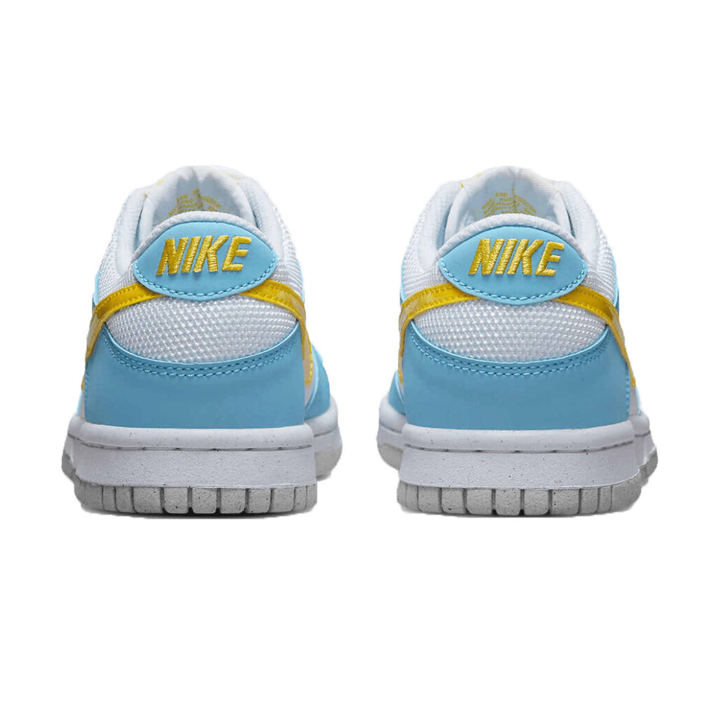 Nike Dunk Low Next Nature GS 'Homer Simpson' — UK 13.5 | EU 32 | US 1Y — Back View