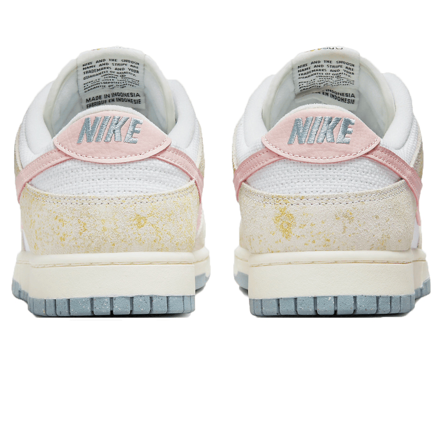 Nike Dunk Low 'Oxidized Pastels' — UK 3 | EU 35.5 | US 3.5 — Back View
