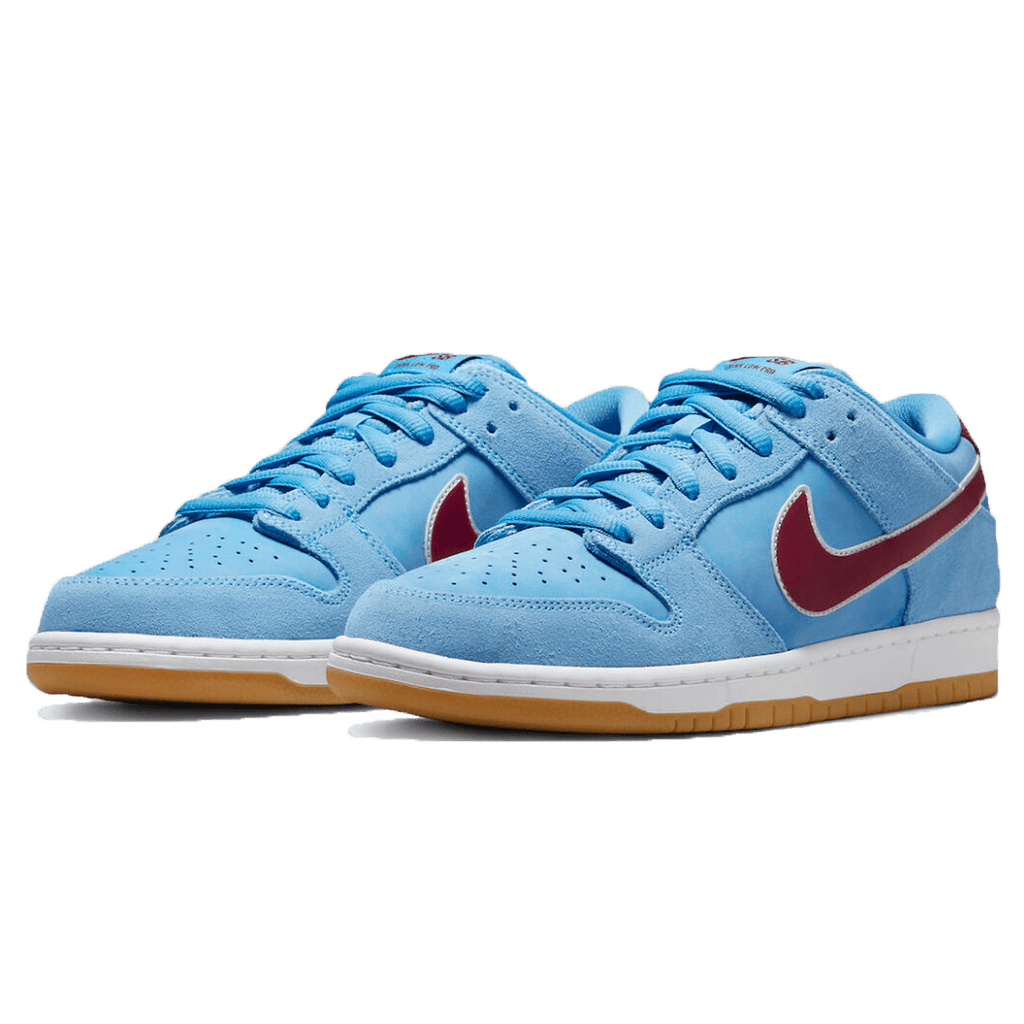 Nike Dunk Low Premium SB 'Philadelphia Phillies' — UK 3 | EU 35.5 | US 3.5 — Side View