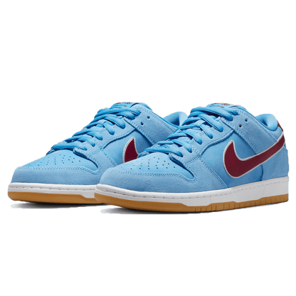 Nike Dunk Low Premium SB 'Philadelphia Phillies' — UK 3 | EU 35.5 | US 3.5 — Side View