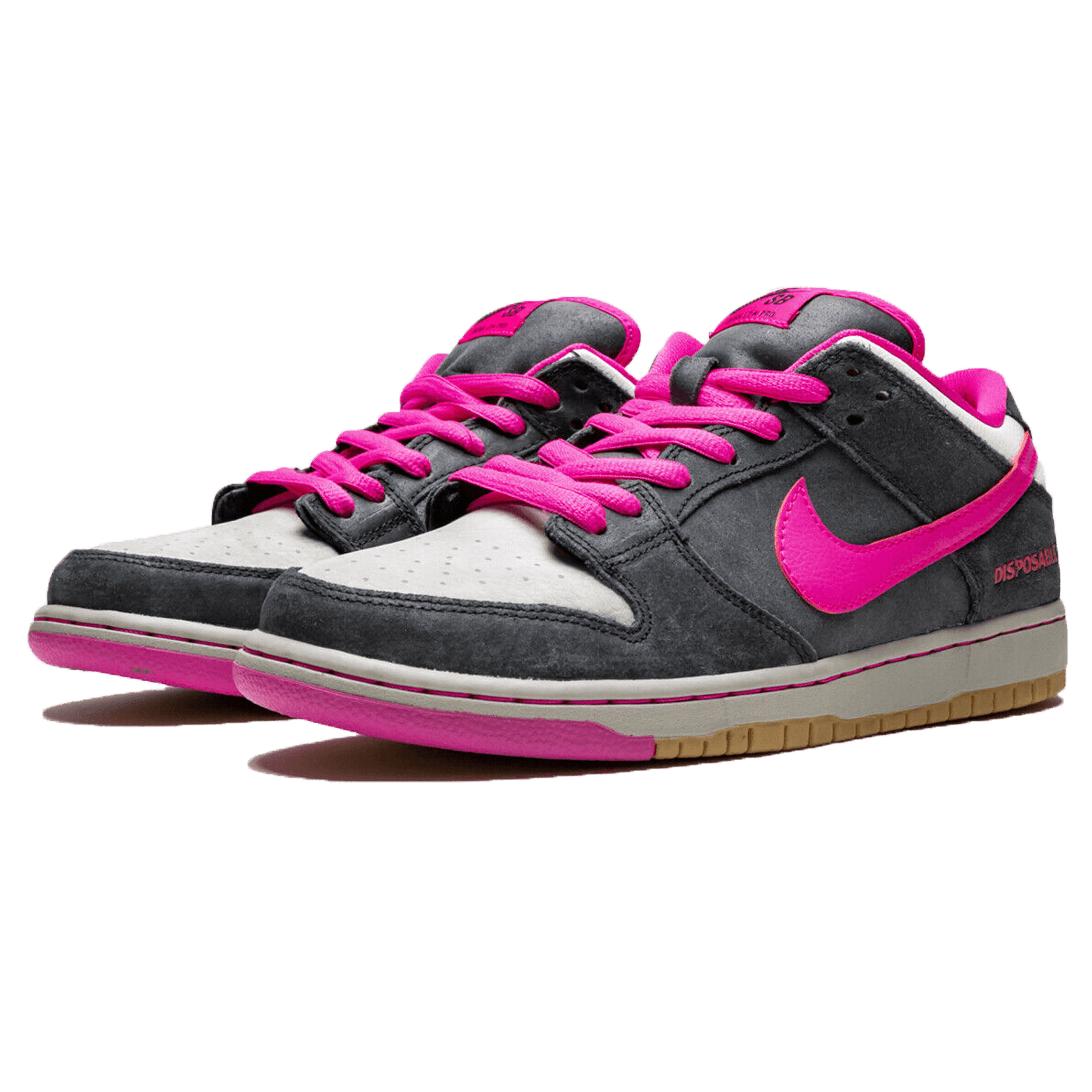 Nike Dunk Low Premium SB Q's 'Disposable' — UK 3 | EU 35.5 | US 3.5 — Side View