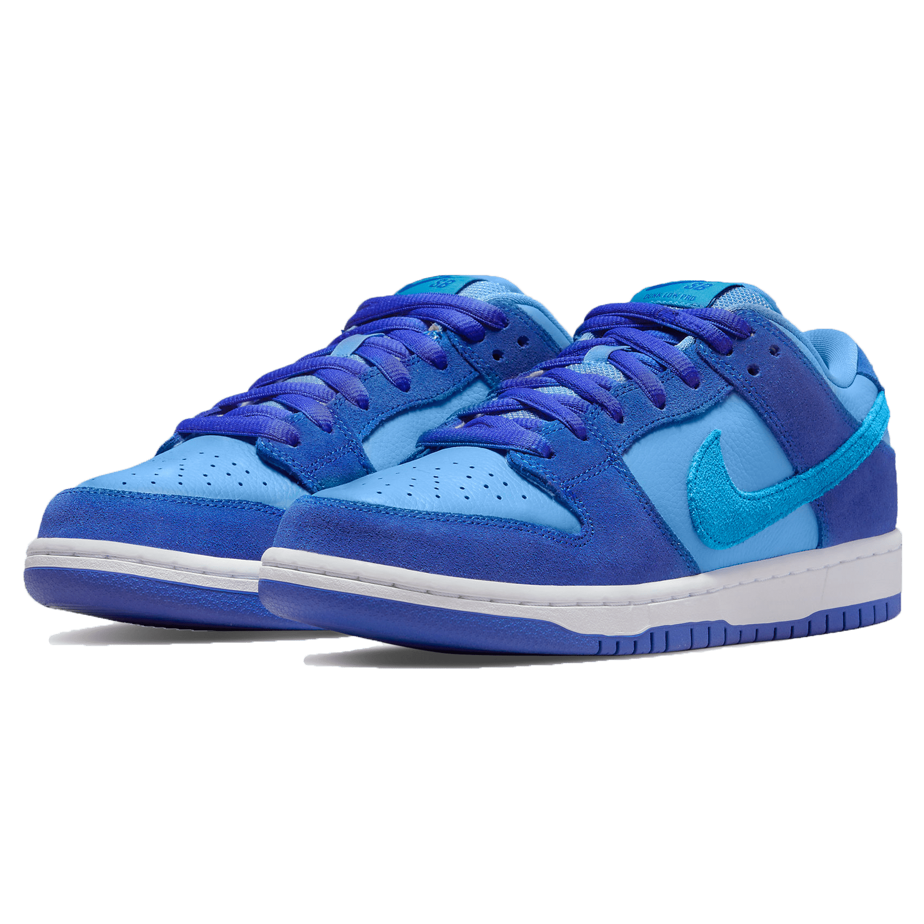Nike Dunk Low Pro SB 'Fruity Pack - Blue Raspberry' — UK 3 | EU 35.5 | US 3.5 — Side View