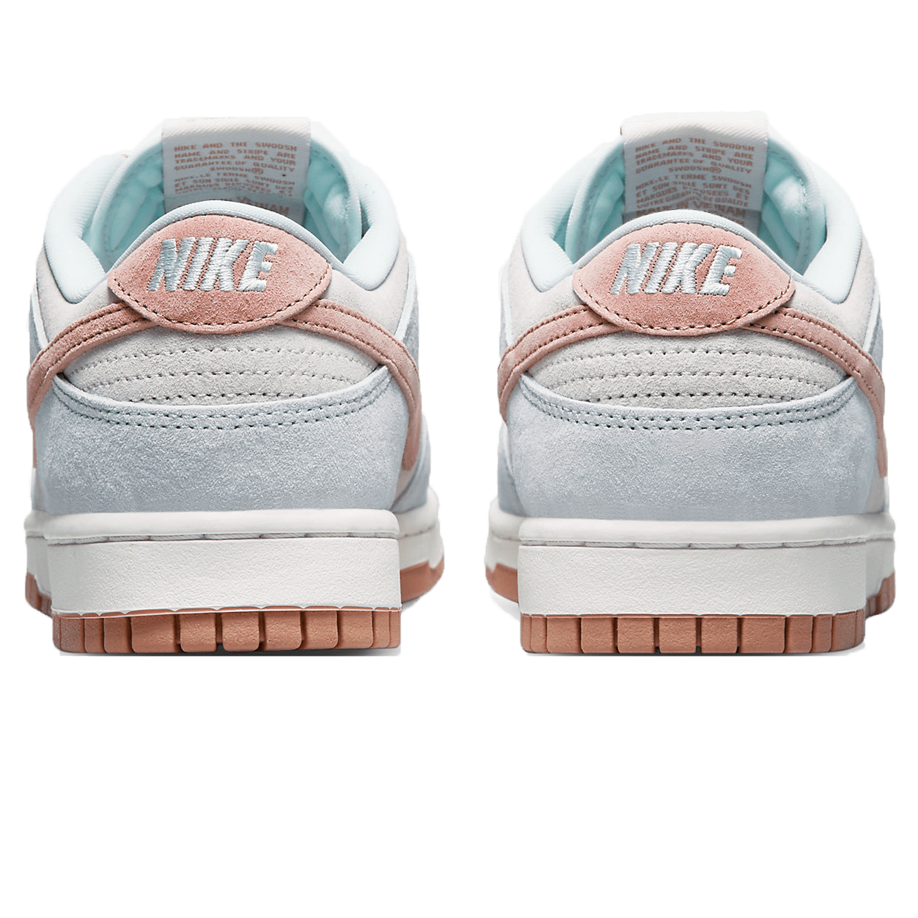 Nike Dunk Low Retro Premium 'Fossil Rose' — UK 3 | EU 35.5 | US 3.5 — Back View
