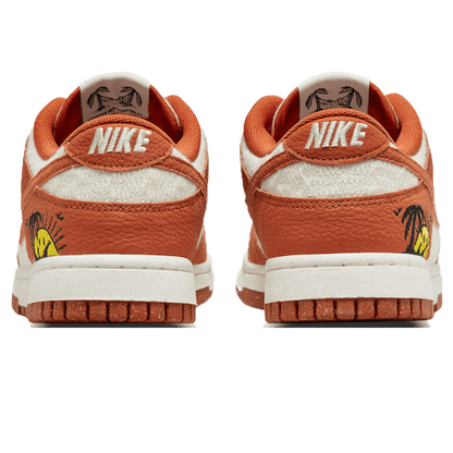 Nike Dunk Low Retro Wmns 'Sun Club' — UK 2.5 | EU 35.5 | US 5 — Back View