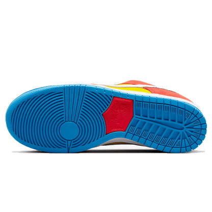 Nike Dunk Low SB 'Bart Simpson' — UK 3 | EU 35.5 | US 3.5 — Top View