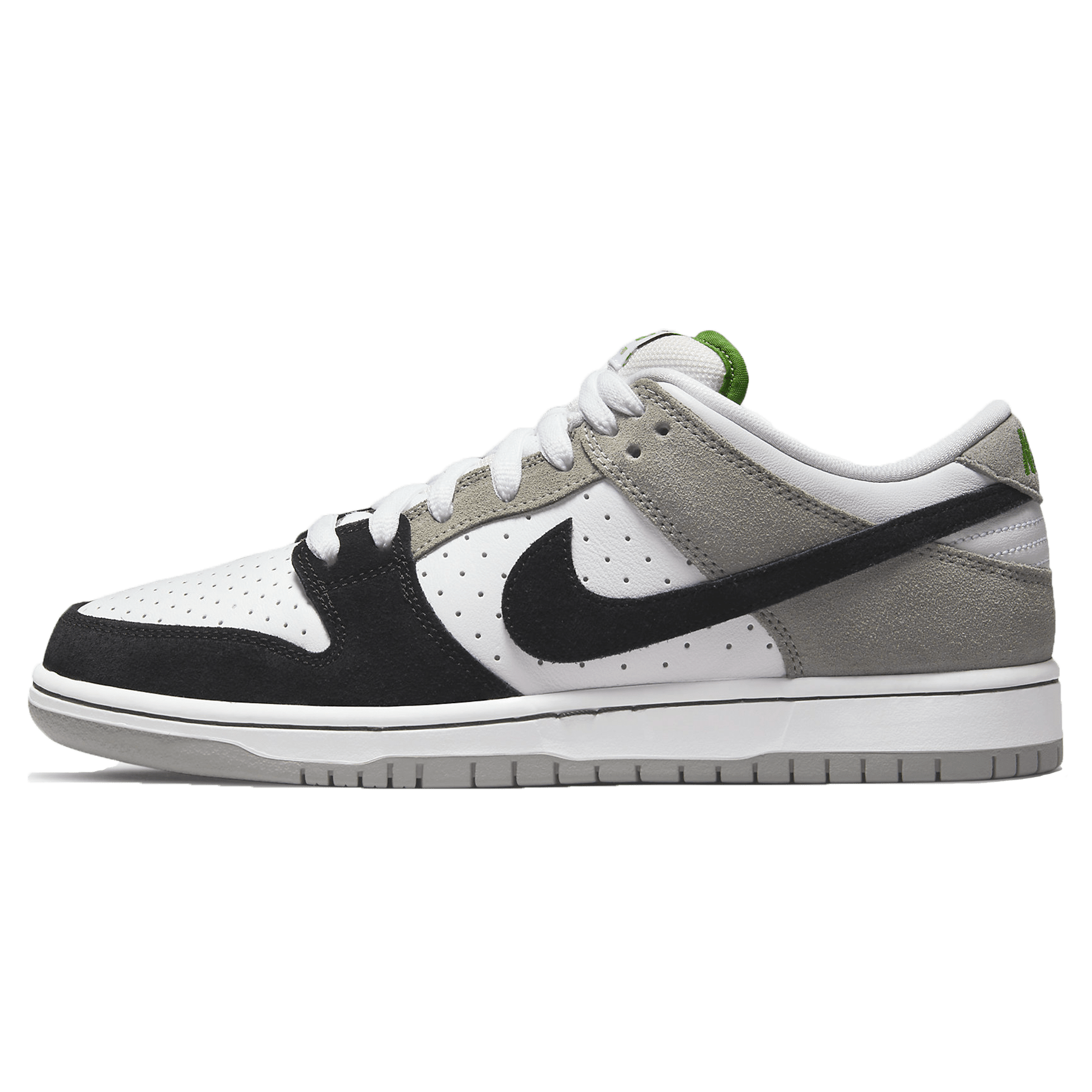 Nike Dunk Low SB 'Chlorophyll' — UK 3 | EU 35.5 | US 3.5 — Front View