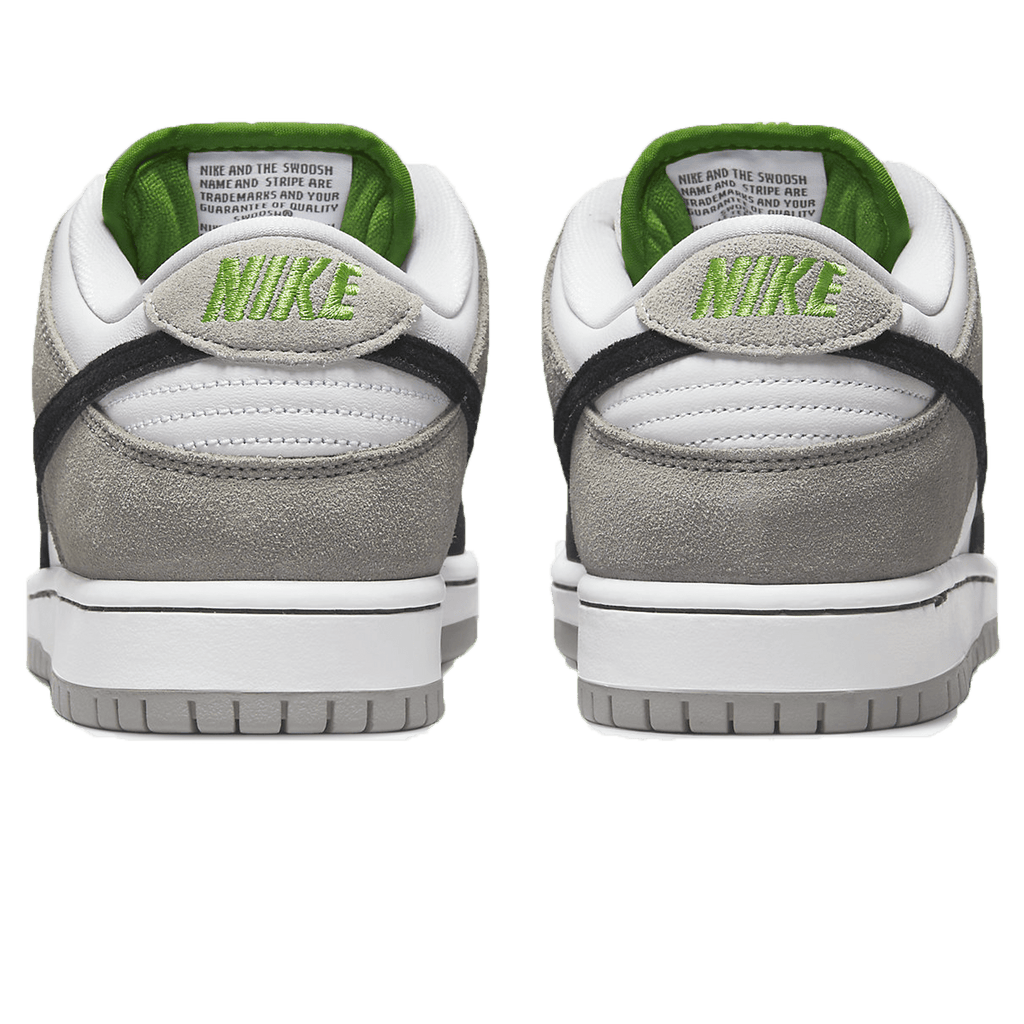 Nike Dunk Low SB 'Chlorophyll' — UK 3 | EU 35.5 | US 3.5 — Back View