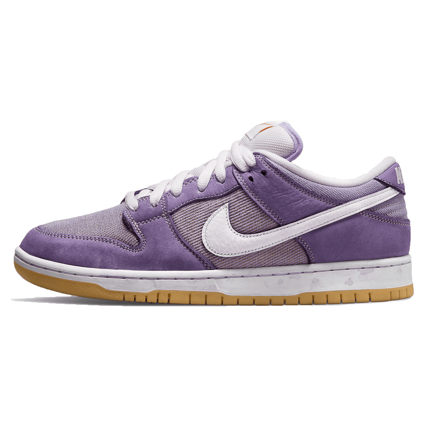 Nike Dunk Low SB 'Unbleached Pack - Lilac' — UK 3 | EU 35.5 | US 3.5 — Front View