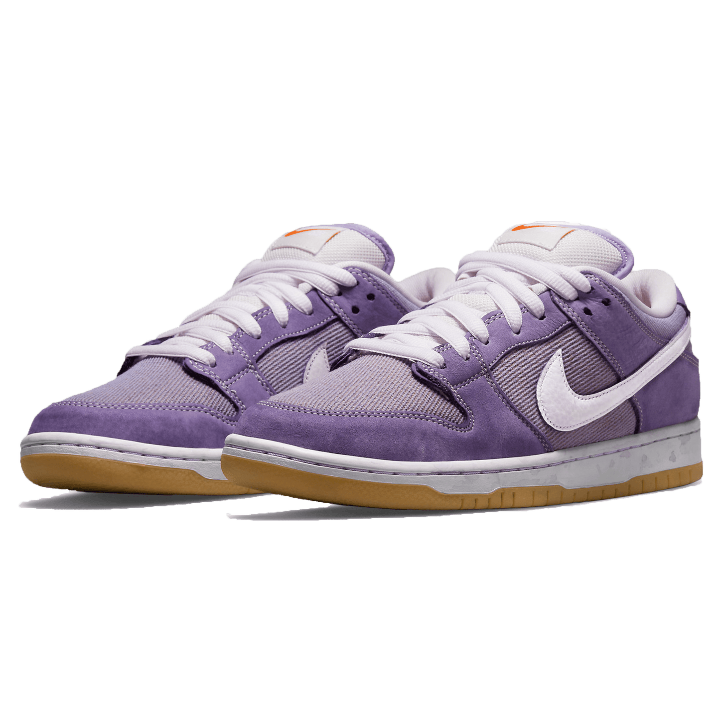 Nike Dunk Low SB 'Unbleached Pack - Lilac' — UK 3 | EU 35.5 | US 3.5 — Side View