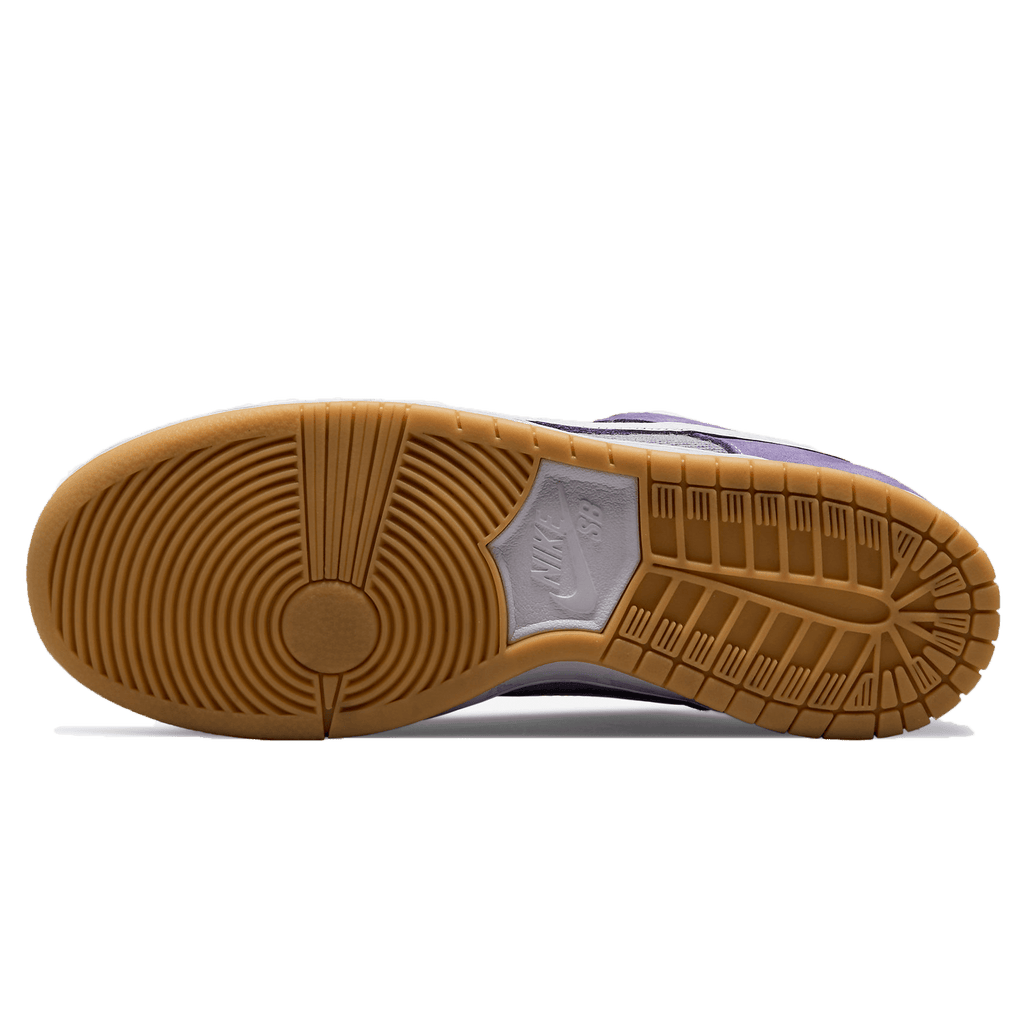 Nike Dunk Low SB 'Unbleached Pack - Lilac' — UK 3 | EU 35.5 | US 3.5 — Top View