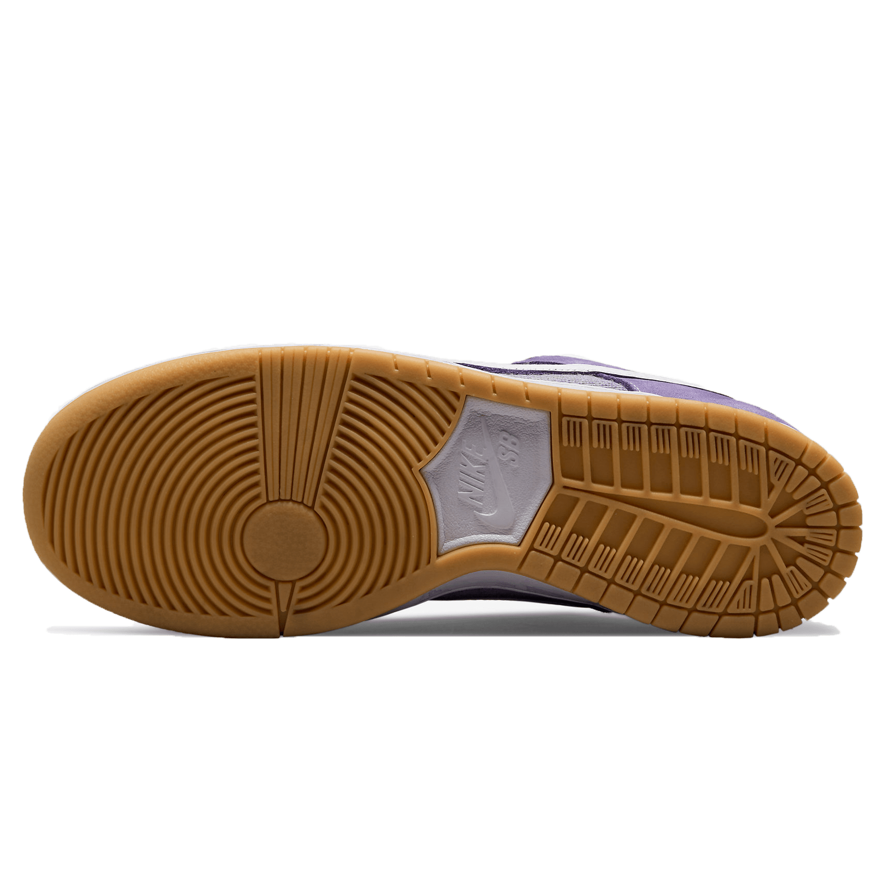 Nike Dunk Low SB 'Unbleached Pack - Lilac' — UK 3 | EU 35.5 | US 3.5 — Top View