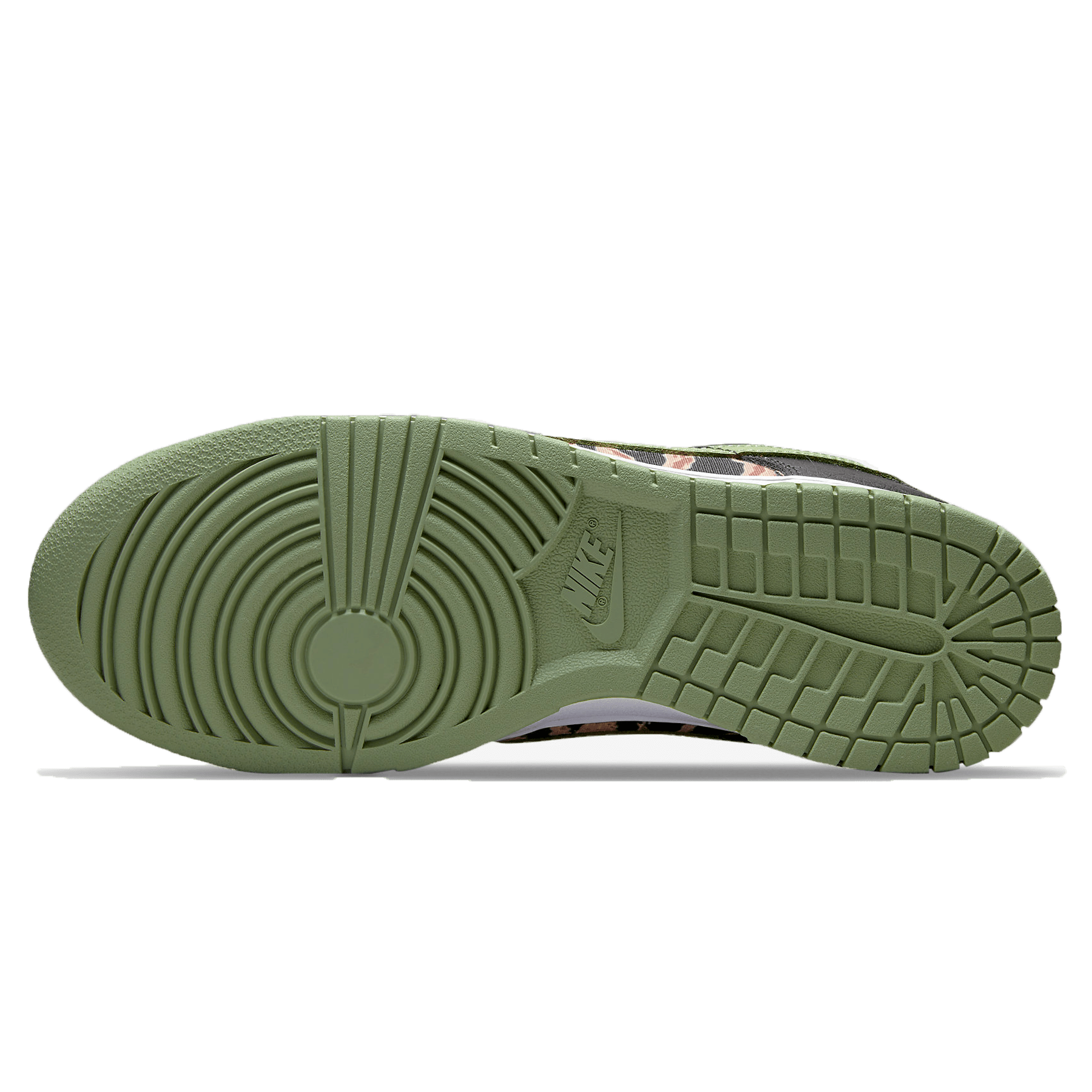 Nike Dunk Low SE 'Black Multi-Camo' — UK 3 | EU 35.5 | US 3.5 — Top View