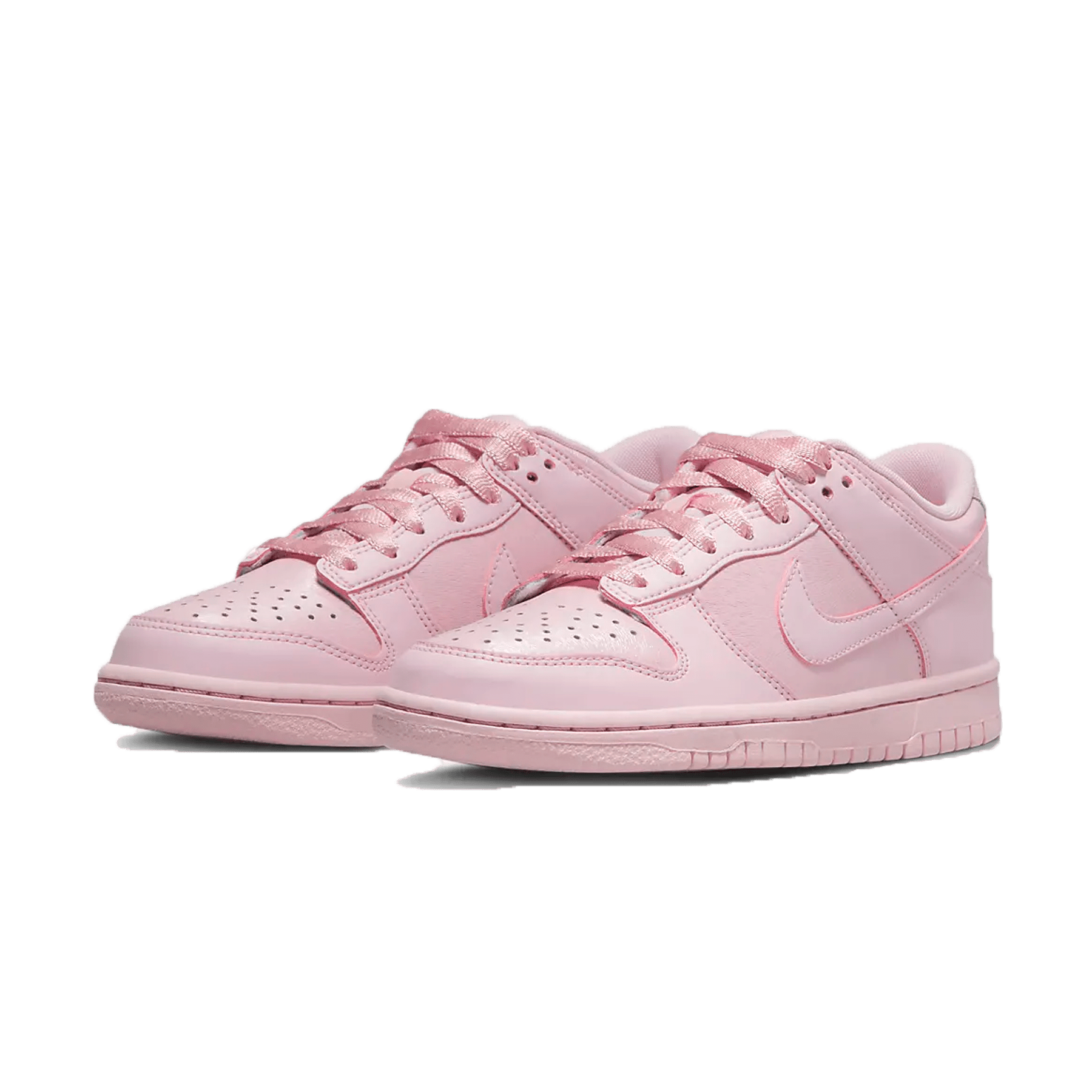 Nike Dunk Low SE GS 'Prism Pink' — UK 13.5 | EU 32 | US 1Y — Side View