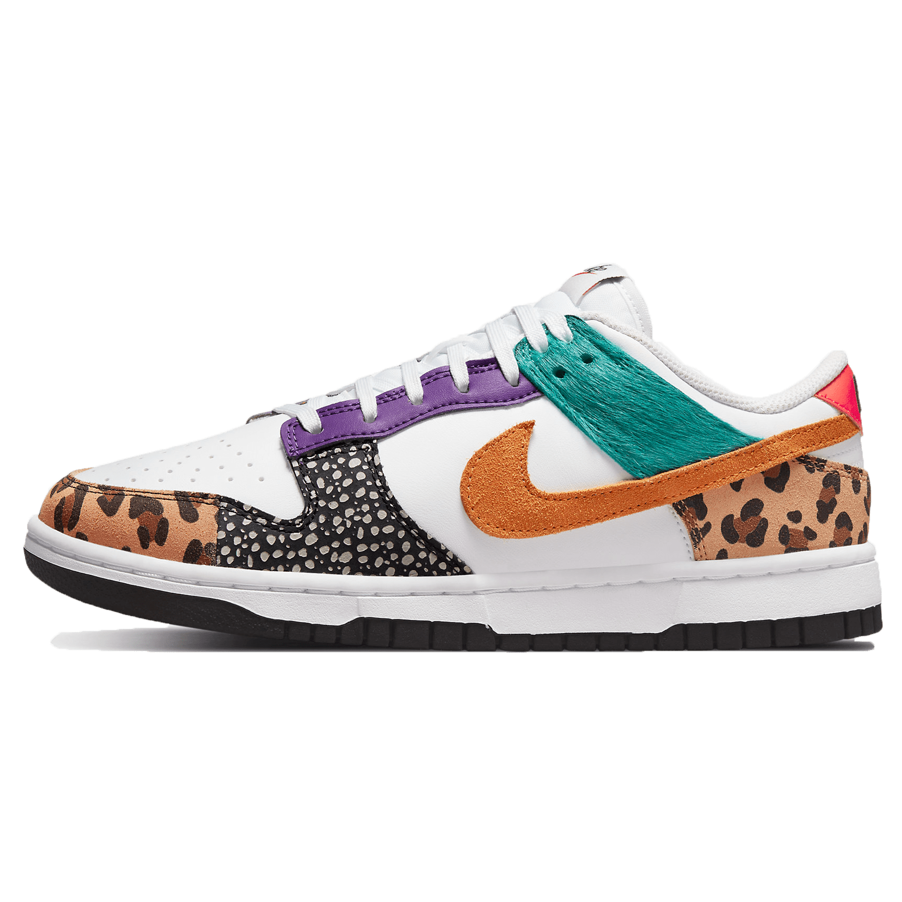 Nike Dunk Low SE Wmns 'Safari Mix' — UK 2.5 | EU 35.5 | US 5 — Front View