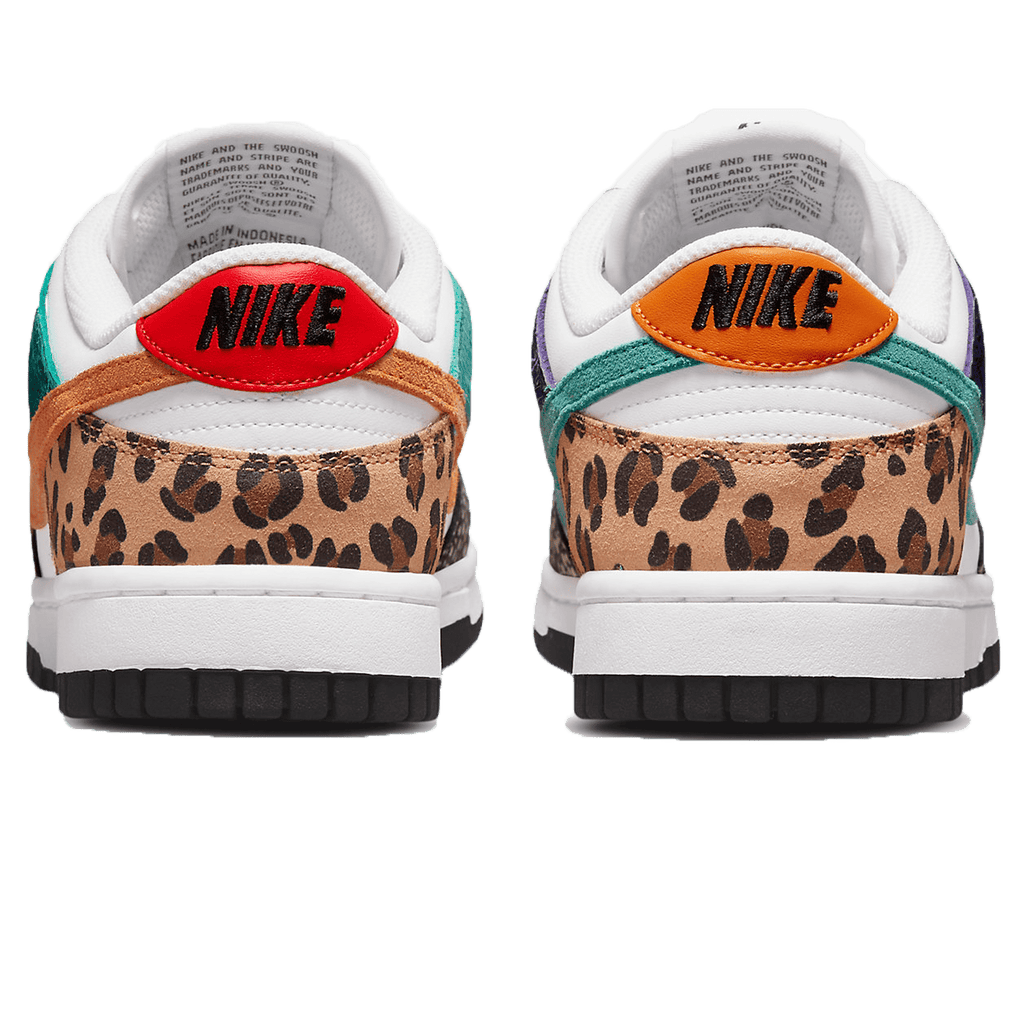 Nike Dunk Low SE Wmns 'Safari Mix' — UK 2.5 | EU 35.5 | US 5 — Back View