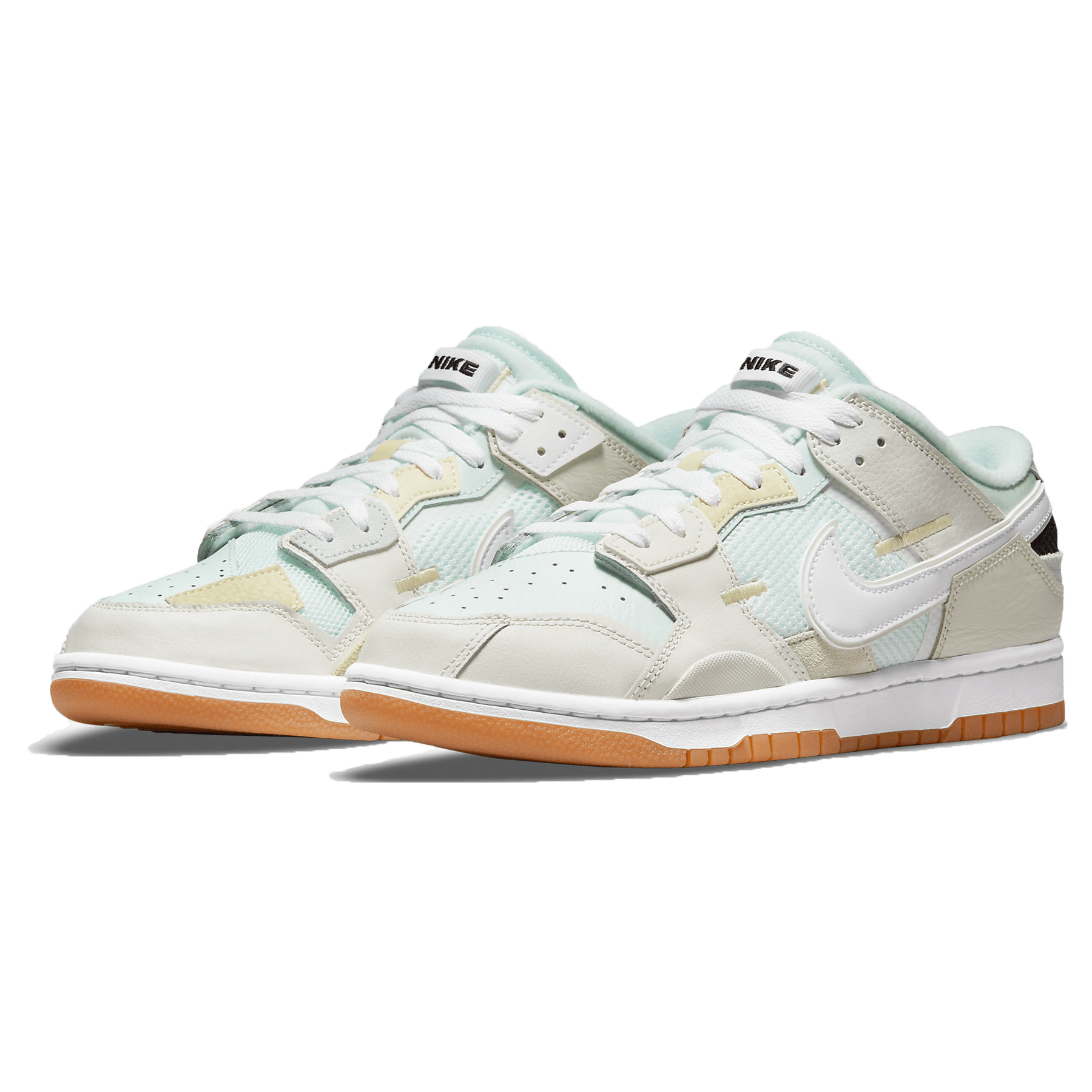 Nike Dunk Low Scrap 'Sea Glass' — UK 3 | EU 35.5 | US 3.5 — Side View