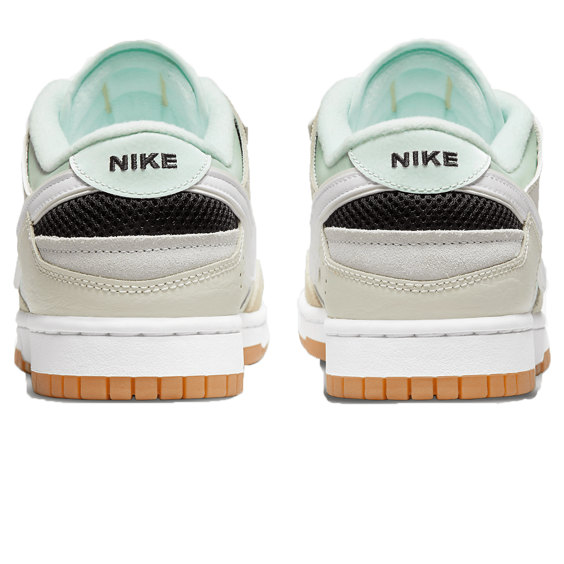 Nike Dunk Low Scrap 'Sea Glass' — UK 3 | EU 35.5 | US 3.5 — Back View