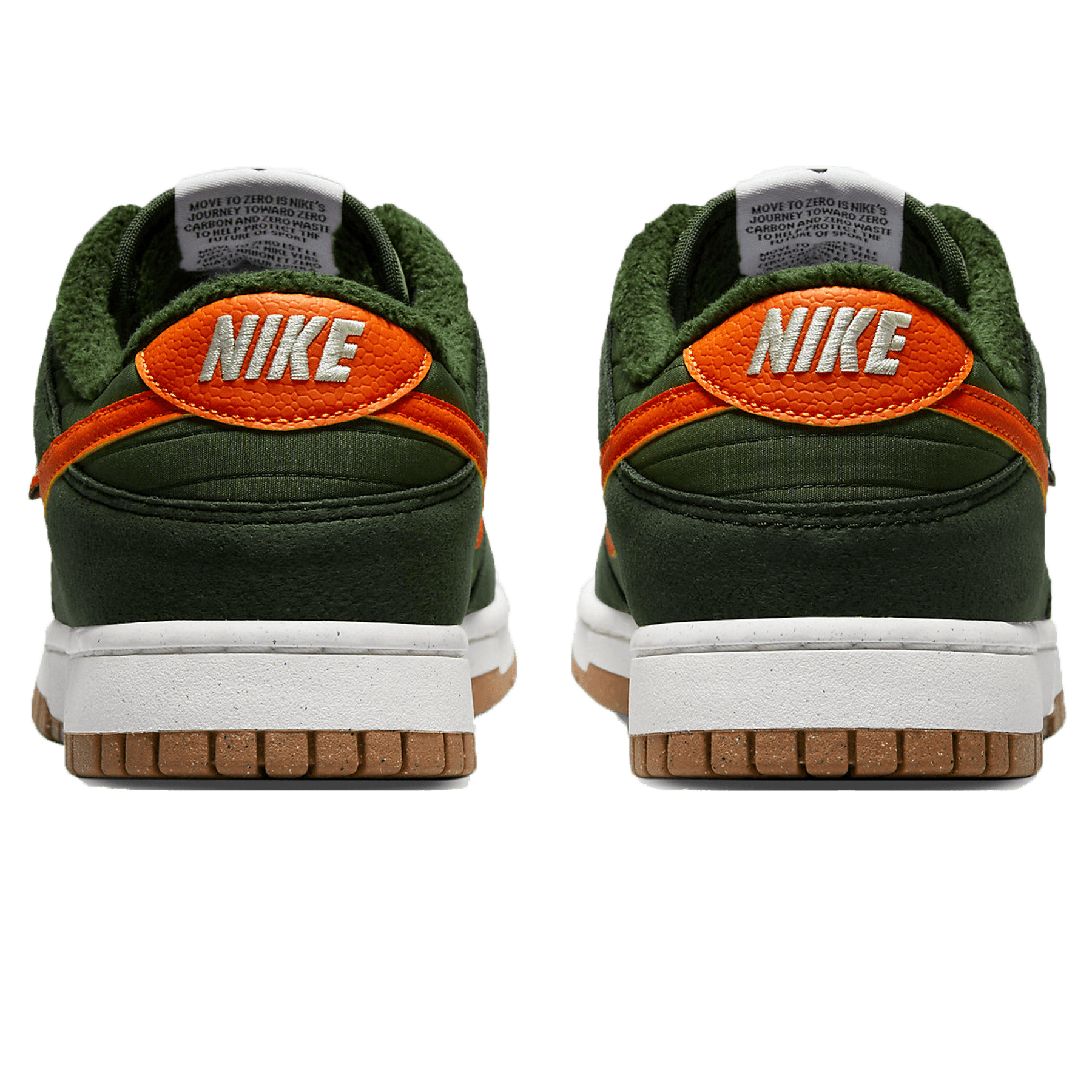 Nike Dunk Low 'Toasty - Sequoia' — UK 3 | EU 35.5 | US 3.5 — Back View