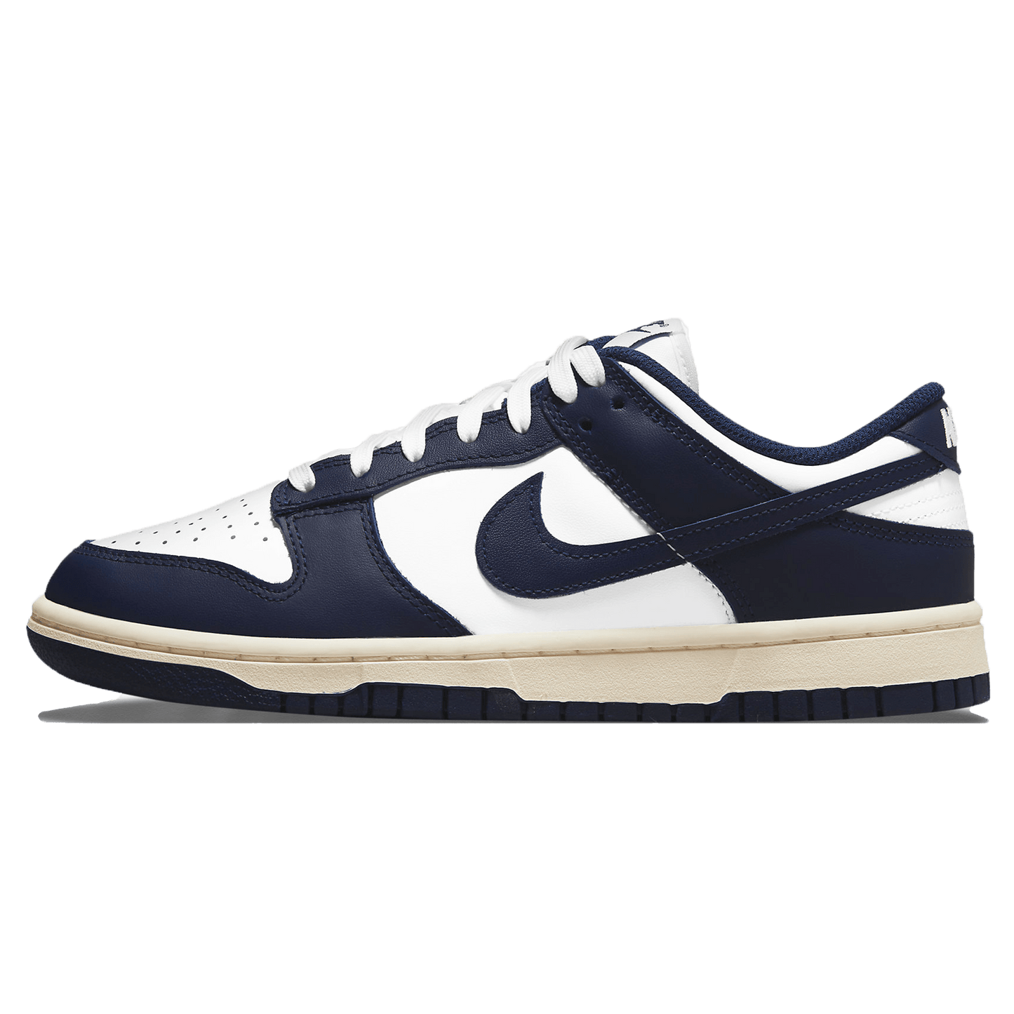 Nike Dunk Low Wmns 'Vintage Navy' — UK 2.5 | EU 35.5 | US 5 — Front View