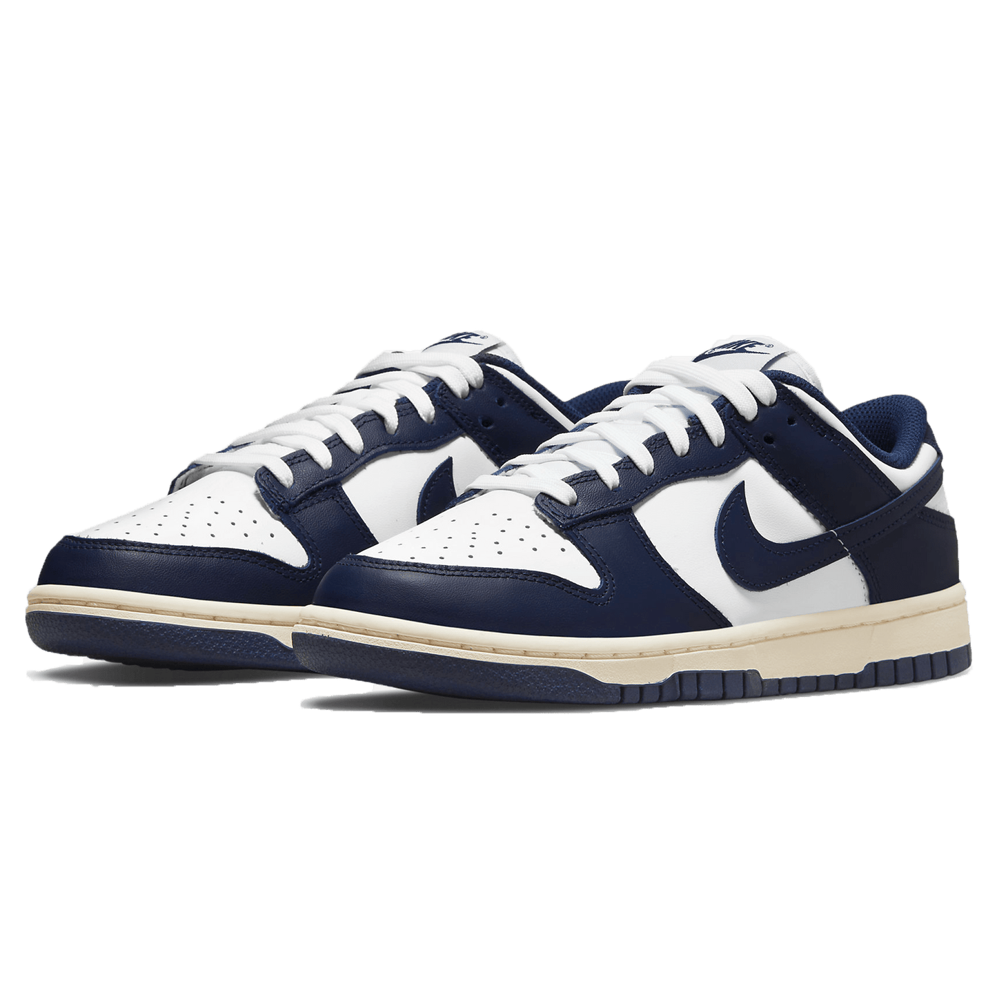 Nike Dunk Low Wmns 'Vintage Navy' — UK 2.5 | EU 35.5 | US 5 — Side View