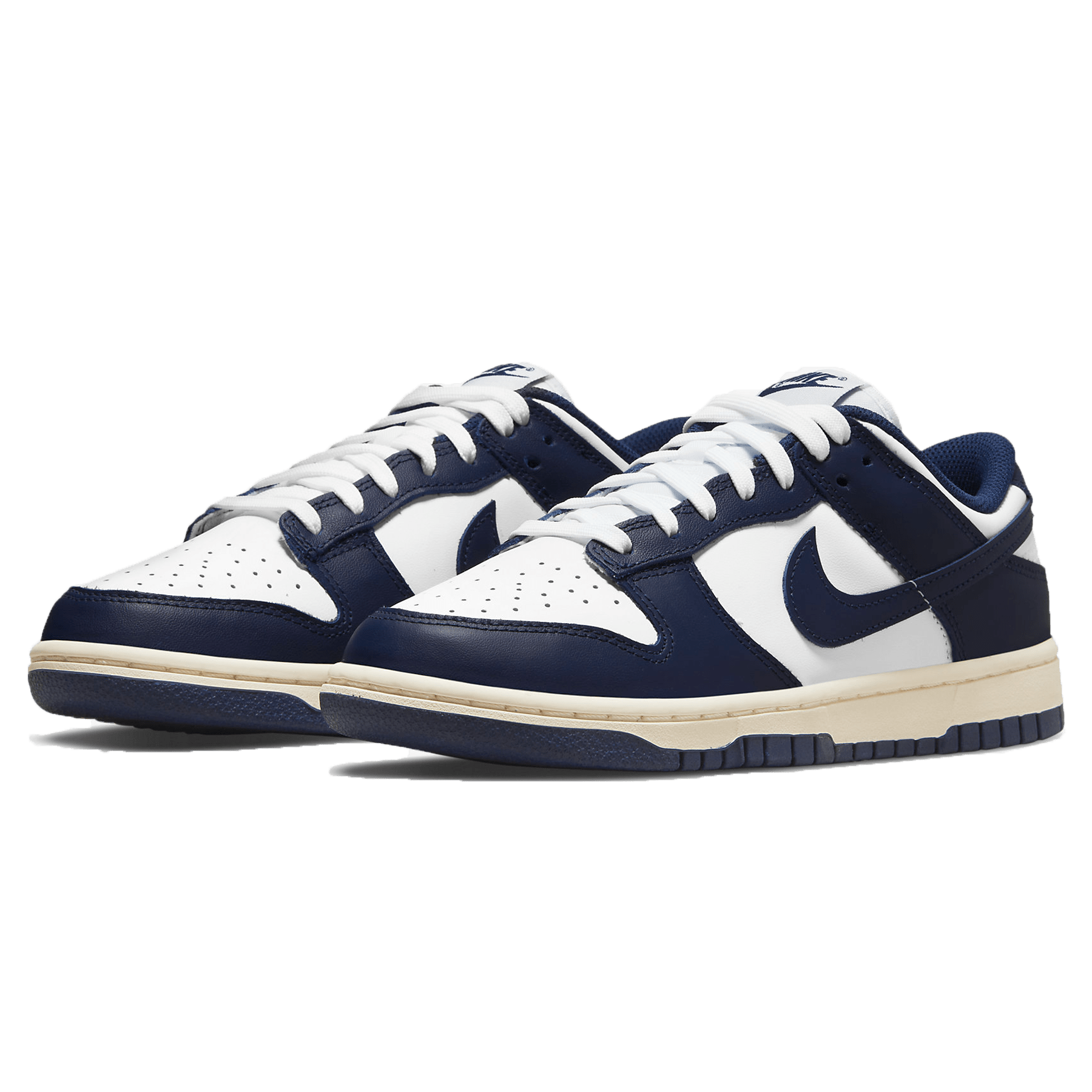 Nike Dunk Low Wmns 'Vintage Navy' — UK 2.5 | EU 35.5 | US 5 — Side View