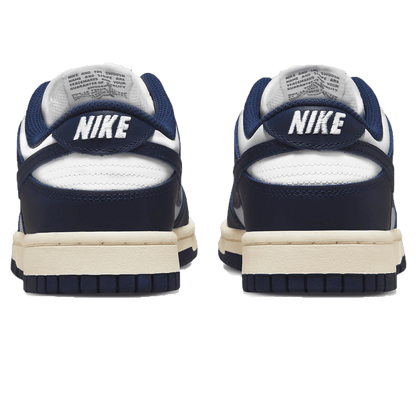 Nike Dunk Low Wmns 'Vintage Navy' — UK 2.5 | EU 35.5 | US 5 — Back View