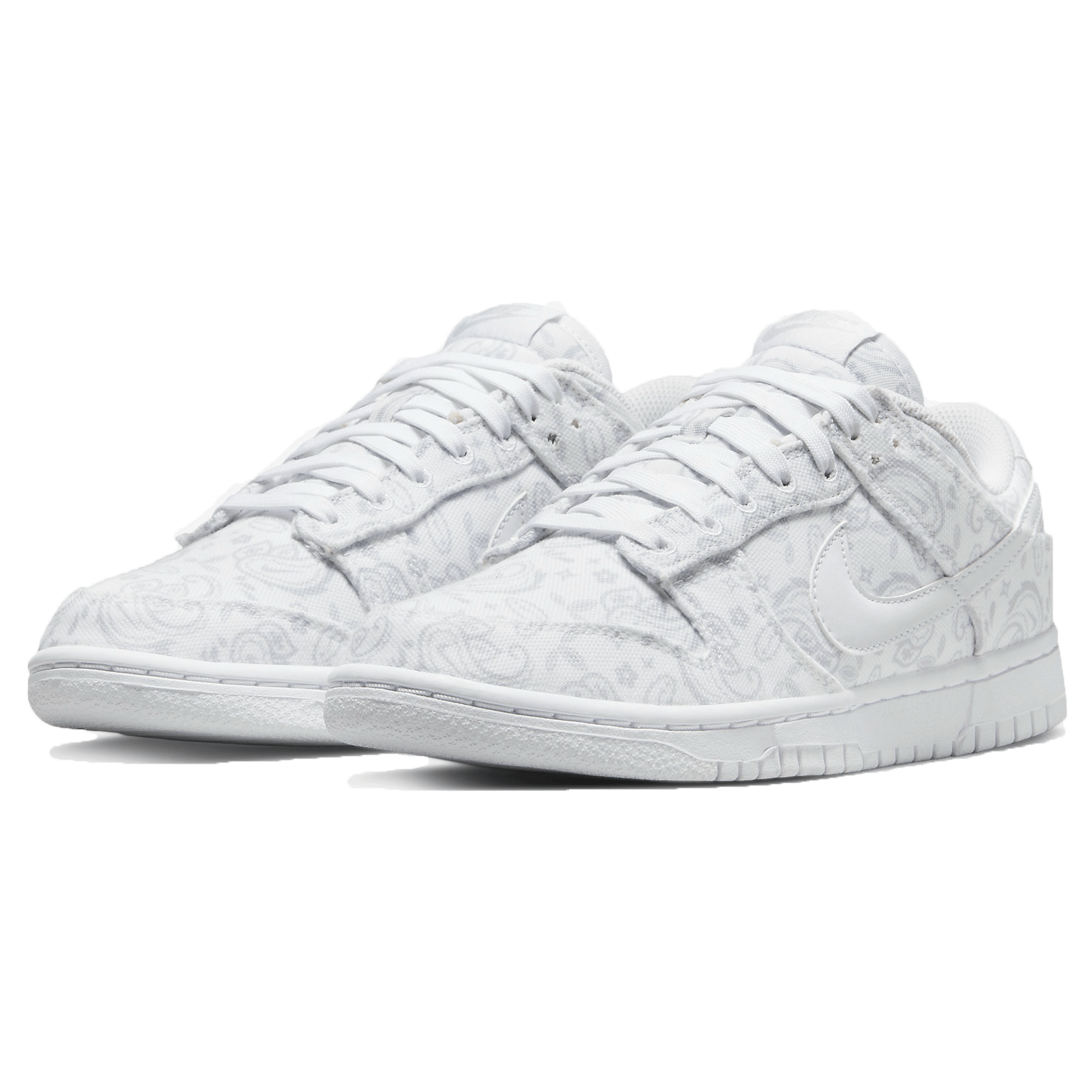 Nike Dunk Low Wmns 'White Paisley' — UK 2.5 | EU 35.5 | US 5 — Side View
