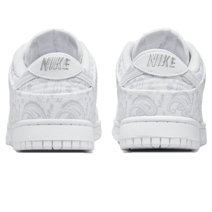Nike Dunk Low Wmns 'White Paisley' — UK 2.5 | EU 35.5 | US 5 — Back View