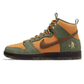 Pass~Port x Nike Dunk High SB 'Workboot' — UK 3 | EU 35.5 | US 3.5 — Front View