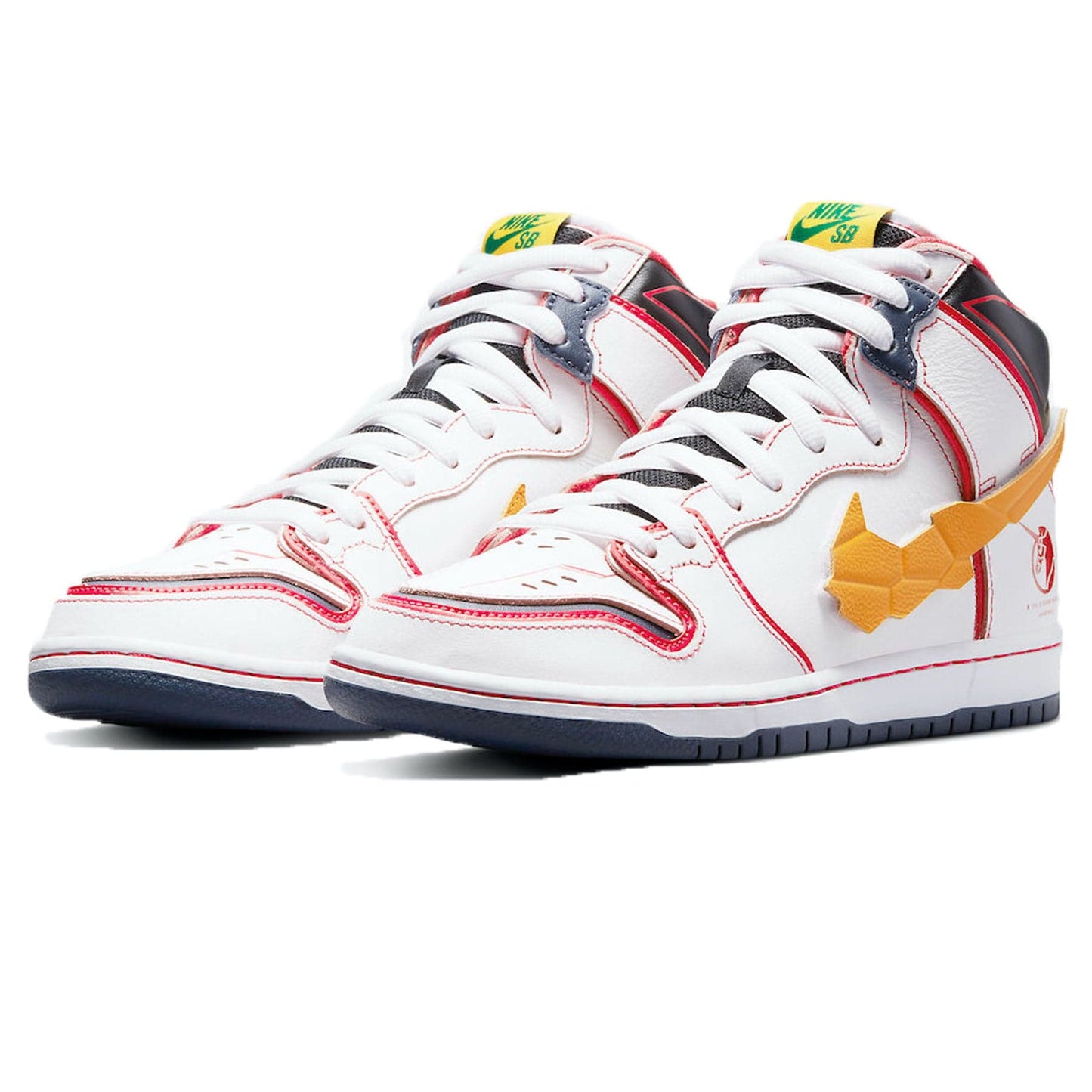 Gundam x Dunk High SB 'Project Unicorn - RX-0' — UK 3 | EU 35.5 | US 3.5 — Side View