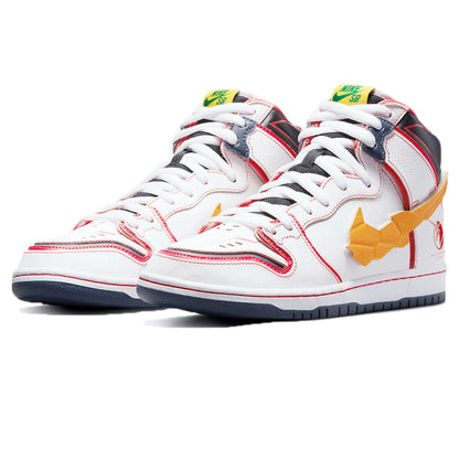 Gundam x Dunk High SB 'Project Unicorn - RX-0' — UK 3 | EU 35.5 | US 3.5 — Side View