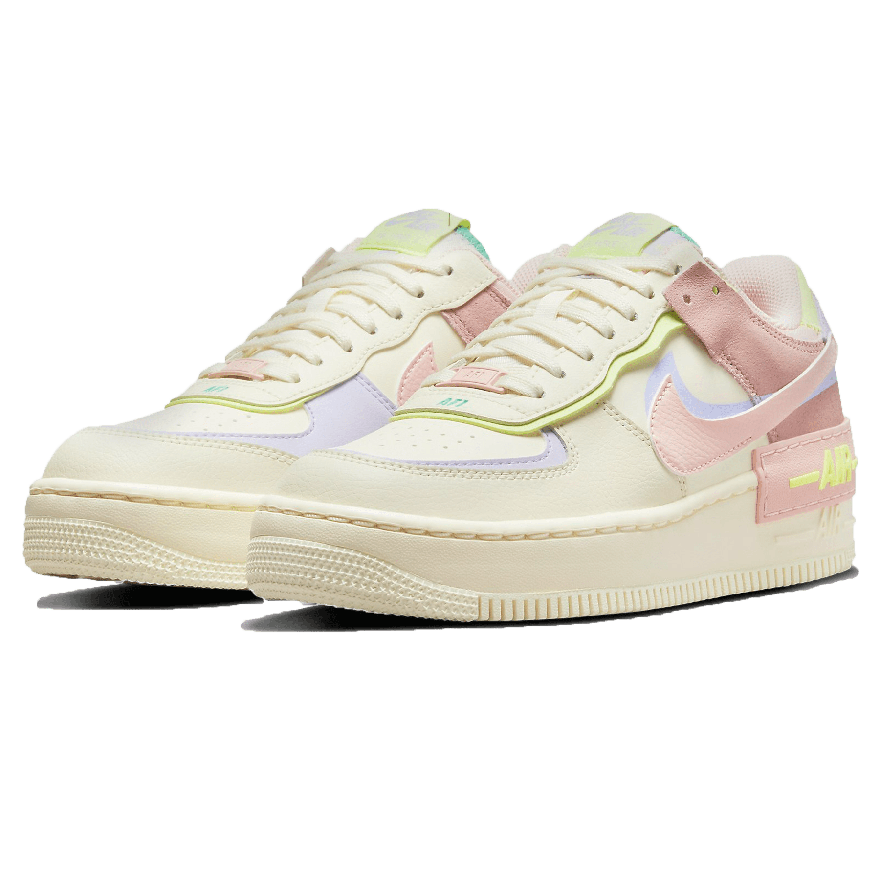 Nike Air Force 1 Shadow Wmns Cashmere — UK 2.5 | EU 35.5 | US 5 — Side View