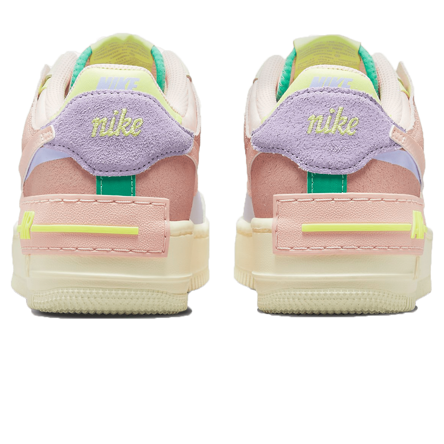 Nike Air Force 1 Shadow Wmns Cashmere — UK 2.5 | EU 35.5 | US 5 — Back View