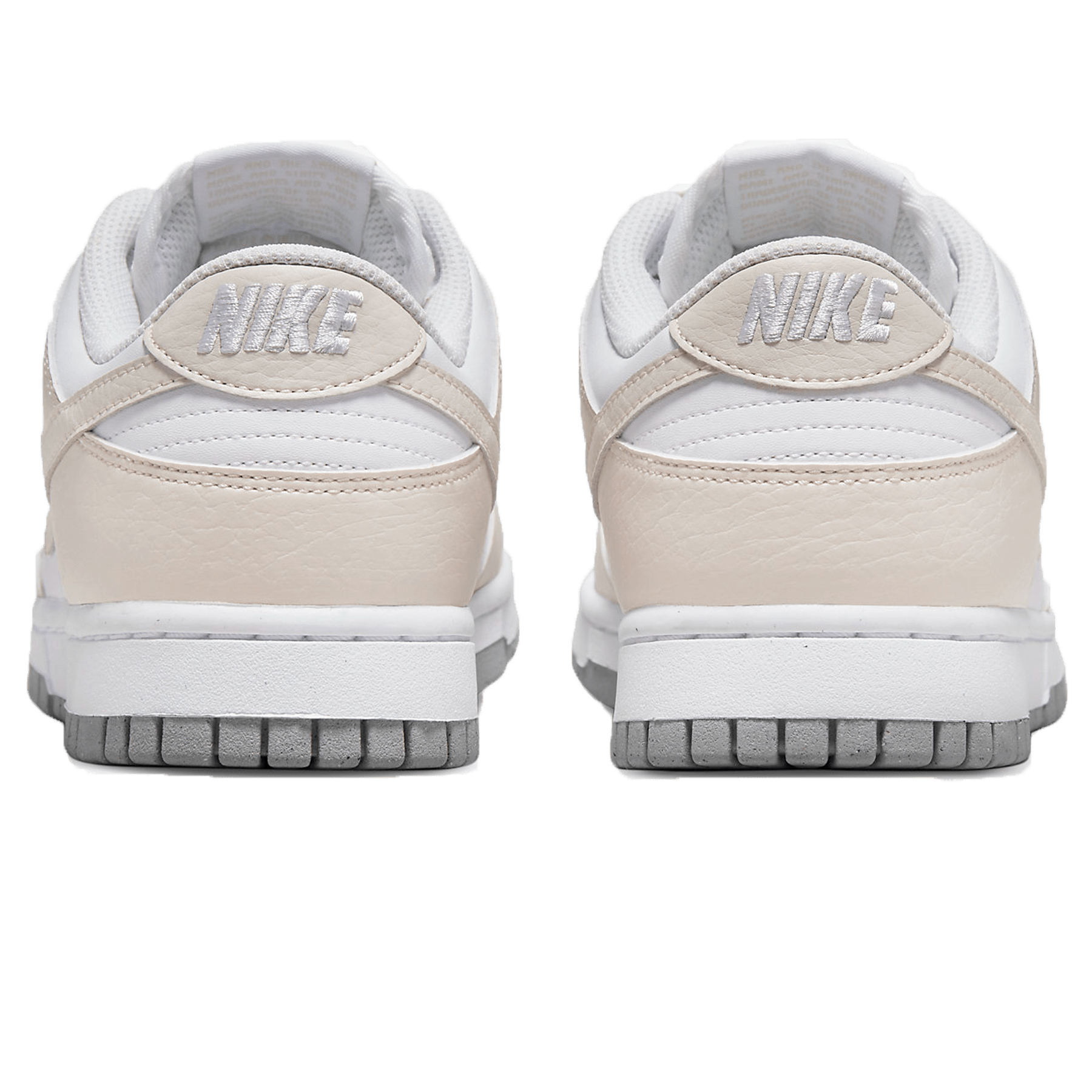 Nike Dunk Low Next Nature Wmns 'White Cream' — UK 2.5 | EU 35.5 | US 5 — Back View