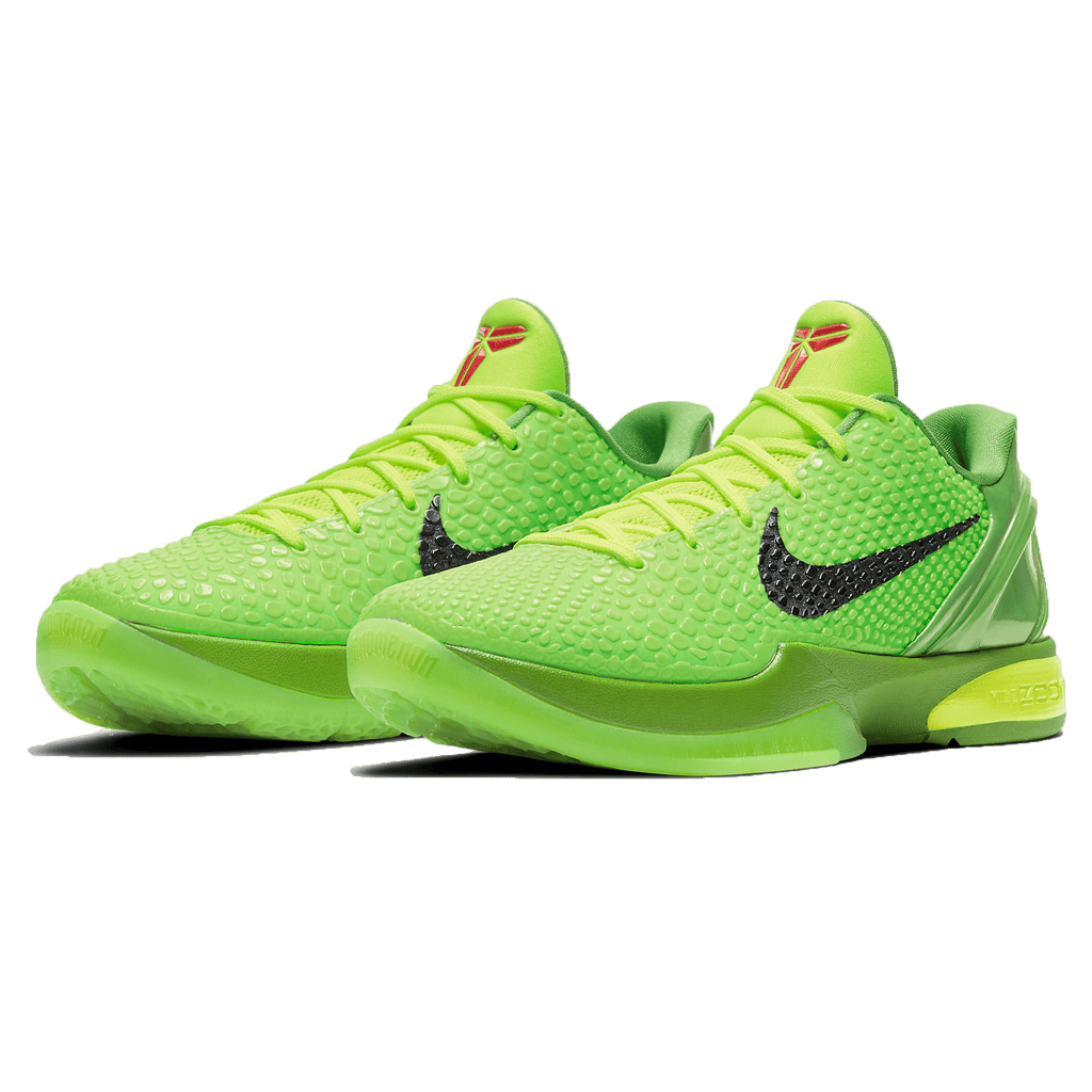 Nike Zoom Kobe 6 Protro 'Grinch' — UK 3 | EU 35.5 | US 3.5 — Side View