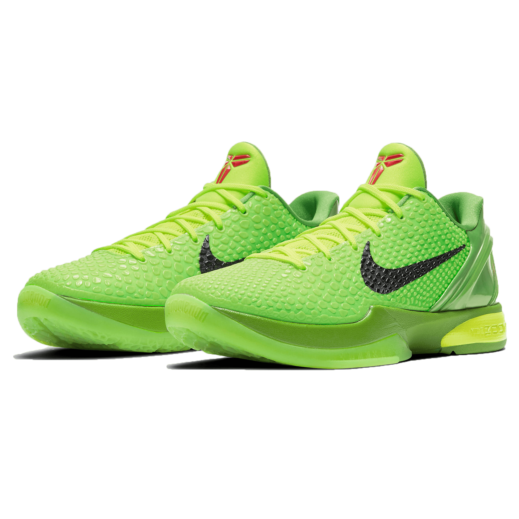 Nike Zoom Kobe 6 Protro 'Grinch' — UK 3 | EU 35.5 | US 3.5 — Side View