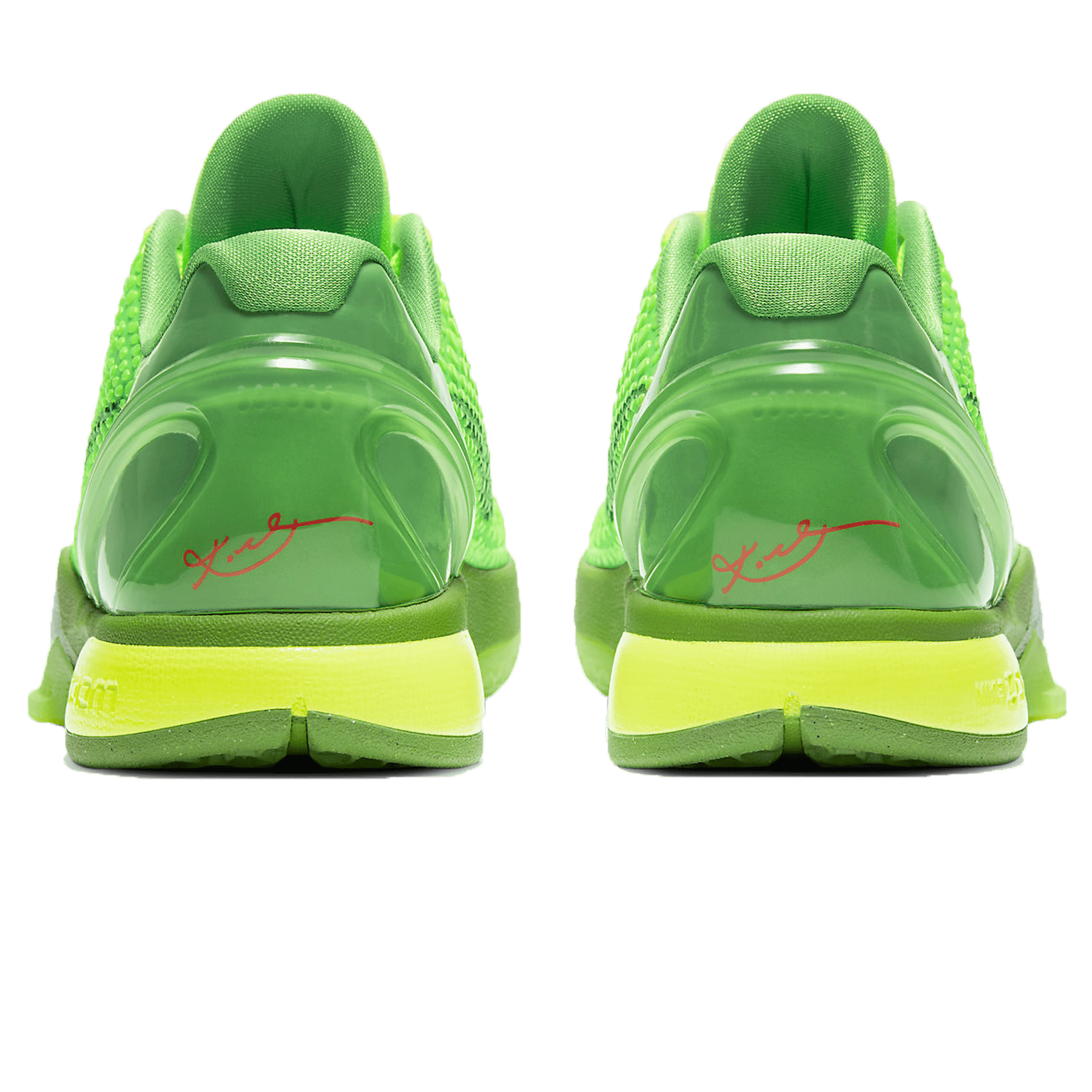Nike Zoom Kobe 6 Protro 'Grinch' — UK 3 | EU 35.5 | US 3.5 — Back View