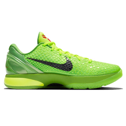 Nike Zoom Kobe 6 Protro 'Grinch' — UK 3 | EU 35.5 | US 3.5 — Top View