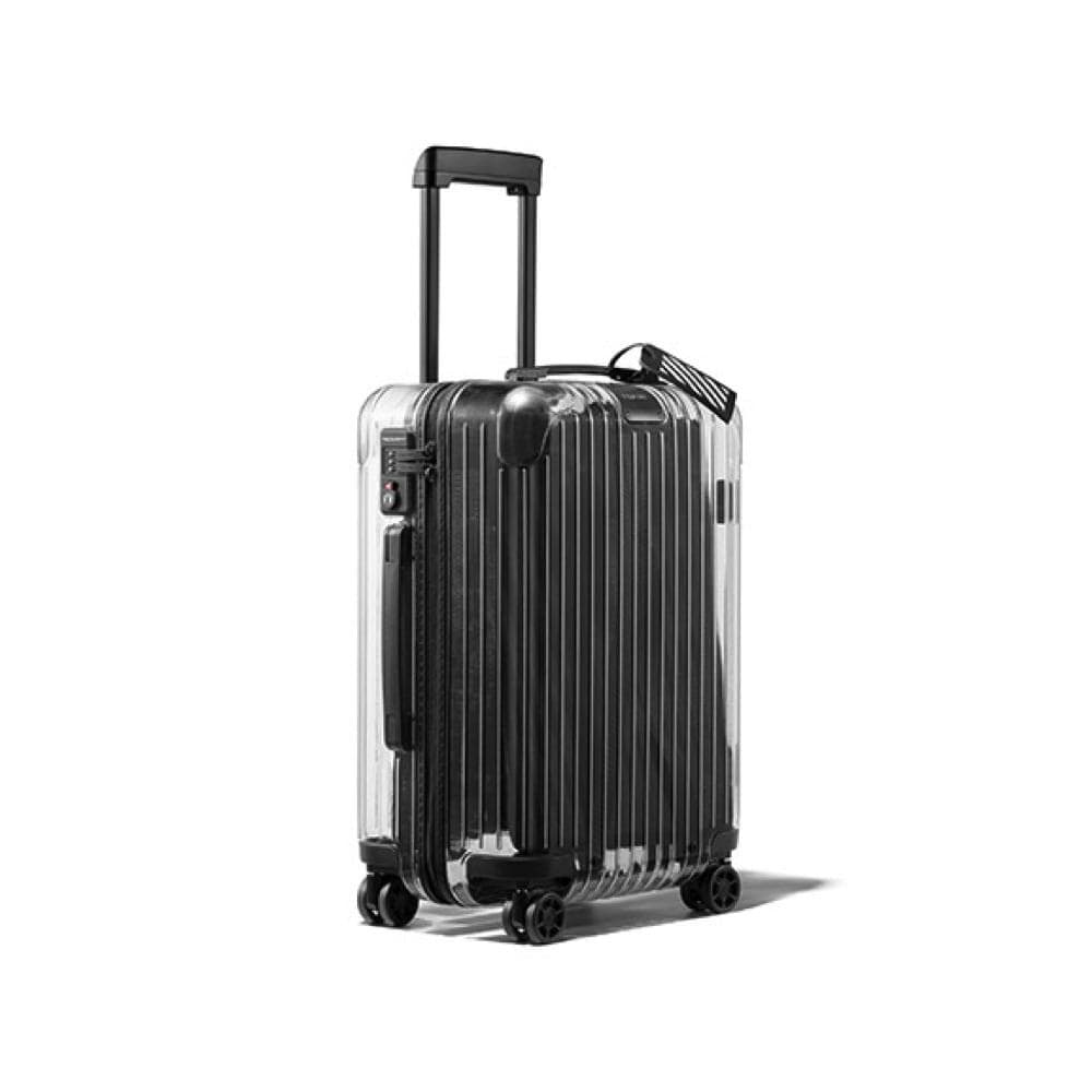 OFF-WHITE x Rimowa Transparent Carry-On Case Clear — Front View