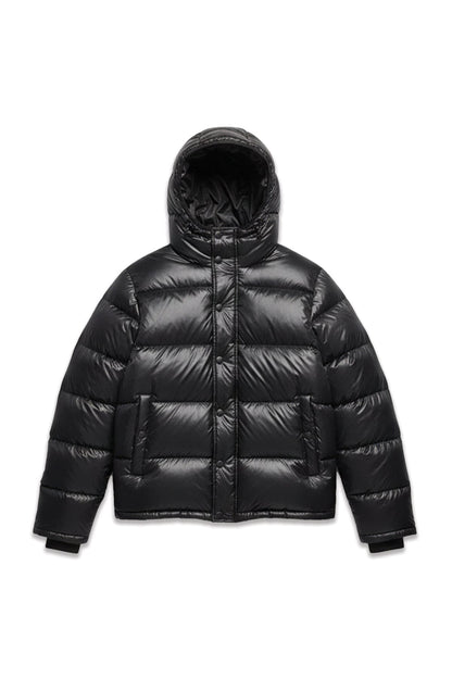 Legende Paris Lightweight Puffer - Black — XS — Front View