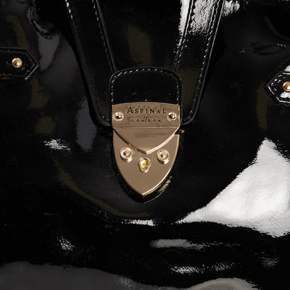 Aspinal of London Tote Berkeley in Black, Leather — Alternate View 7