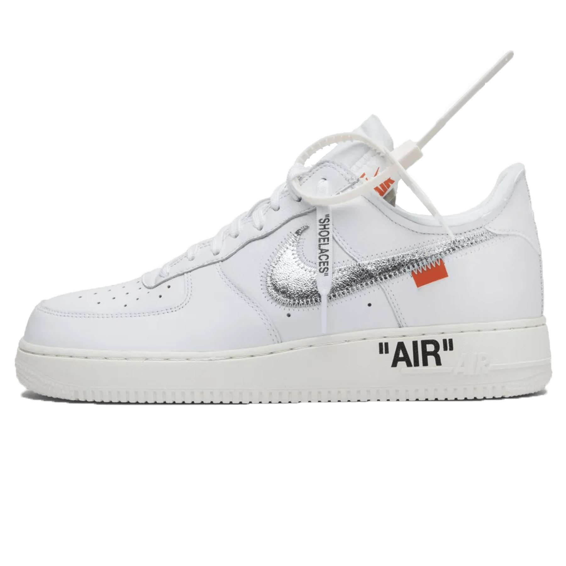 Off-White x Nike Air Force 1 'ComplexCon Exclusive — UK 3 | EU 35.5 | US 3.5 — Front View