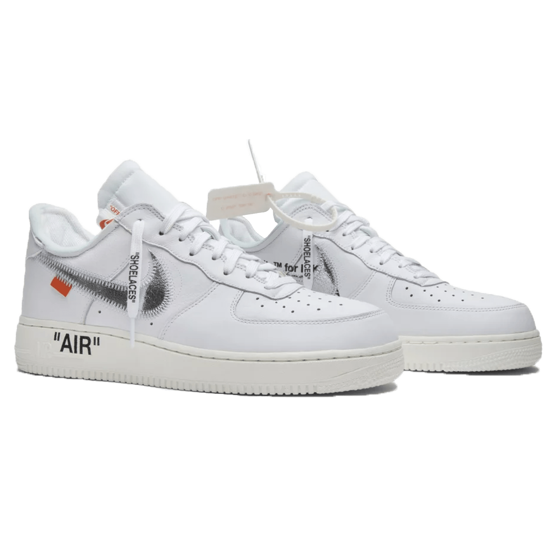 Off-White x Nike Air Force 1 'ComplexCon Exclusive — UK 3 | EU 35.5 | US 3.5 — Side View