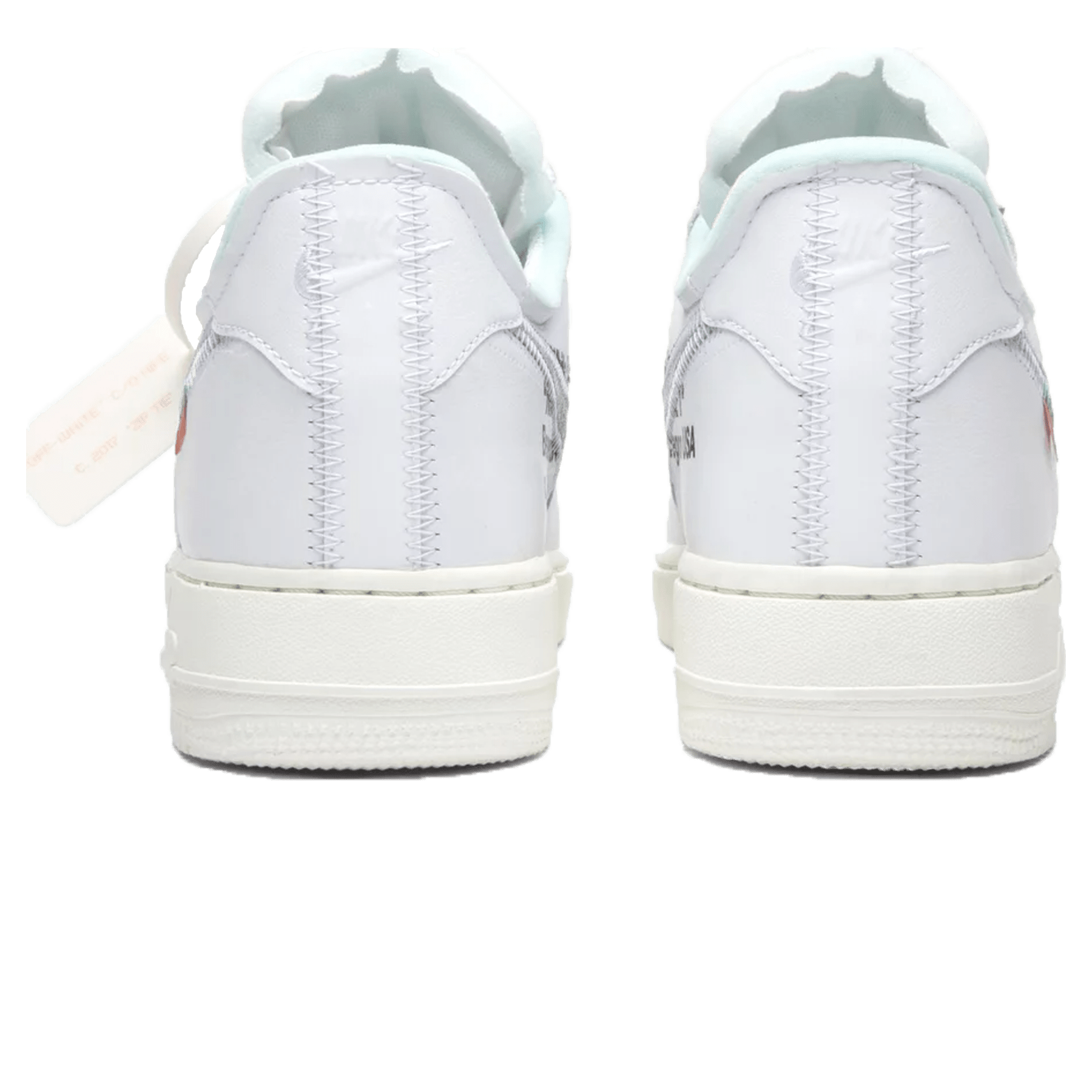 Off-White x Nike Air Force 1 'ComplexCon Exclusive — UK 3 | EU 35.5 | US 3.5 — Back View