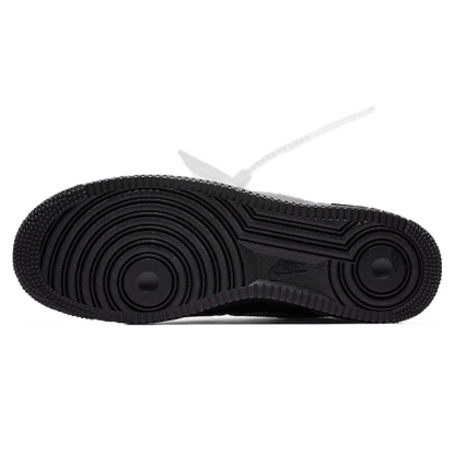 Off-White x Nike Air Force 1 Low '07 'MoMA' Black — UK 3 | EU 35.5 | US 3.5 — Top View