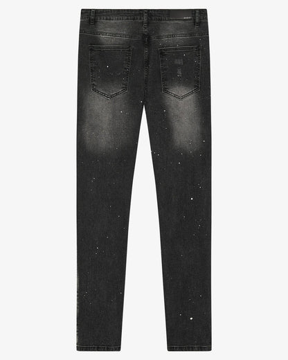 Magiri Ombre Slim Jeans 'Black' — Black — Size 28 — Side View
