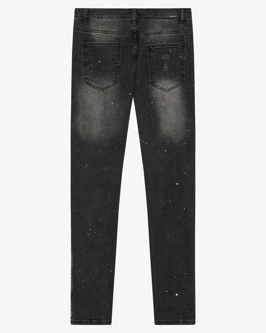 Magiri Ombre Slim Jeans 'Black' — Black — Size 28 — Side View