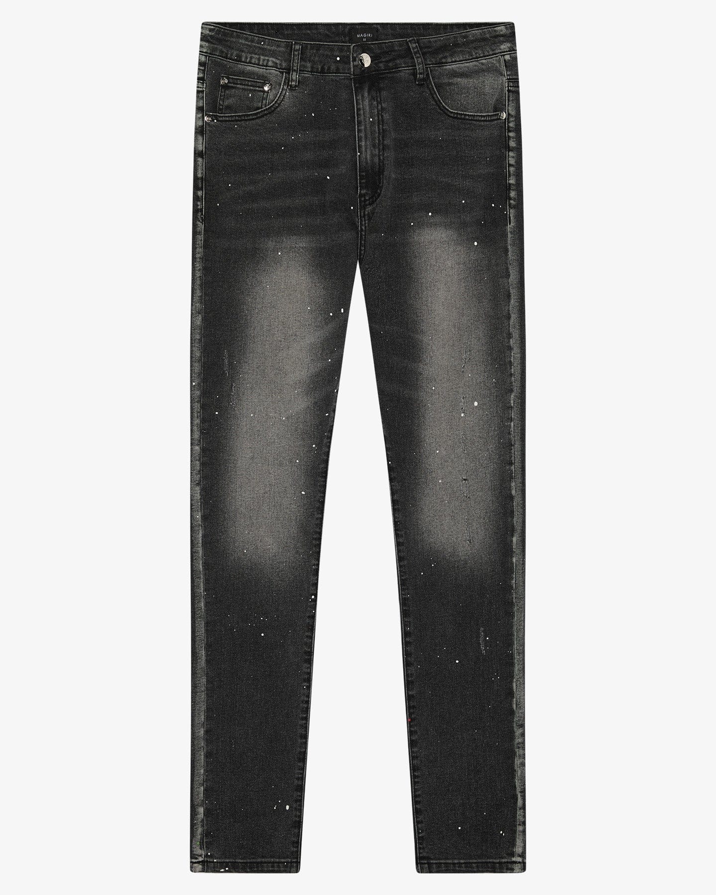 Magiri Ombre Slim Jeans 'Black' — Black — Size 28 — Front View